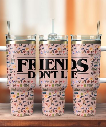Friends Tv Series Custom Stanley Quencher 40Oz Stainless Steel Tumbler With Handle