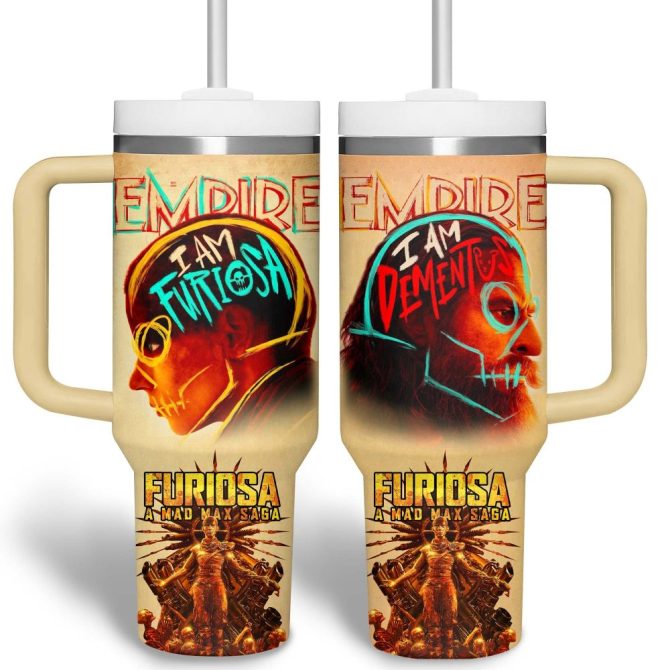 Furiosa A Mad Max Saga Movies Custom Stanley Quencher 40Oz Stainless Steel Tumbler