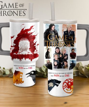 Game Of Thrones Tv Series Custom Stanley Quencher 40Oz Stainless Steel