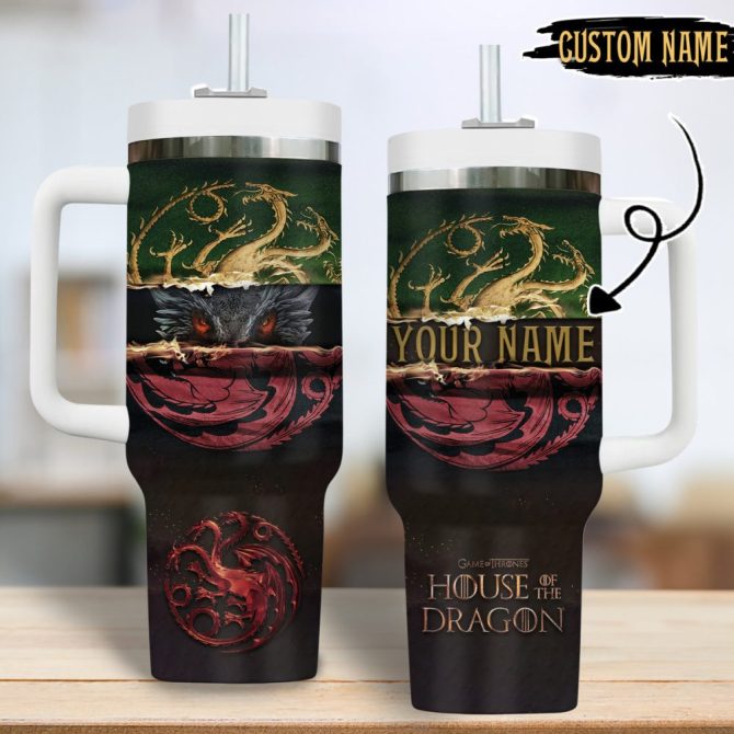Game Of Thrones Tv Series Custom Stanley Quencher 40Oz Stainless Steel Tumbler - Image 4