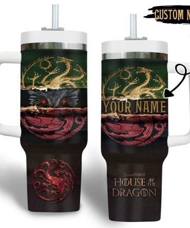 Game Of Thrones Tv Series Custom Stanley Quencher 40Oz Stainless Steel Tumbler