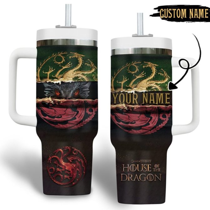 Game Of Thrones Tv Series Custom Stanley Quencher 40Oz Stainless Steel Tumbler