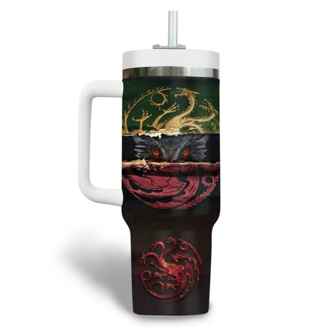 Game Of Thrones Tv Series Custom Stanley Quencher 40Oz Stainless Steel Tumbler - Image 3