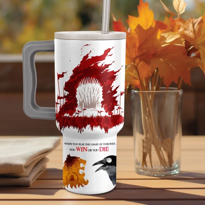 Game Of Thrones Tv Series Custom Stanley Quencher 40Oz Stainless Steel - Image 3