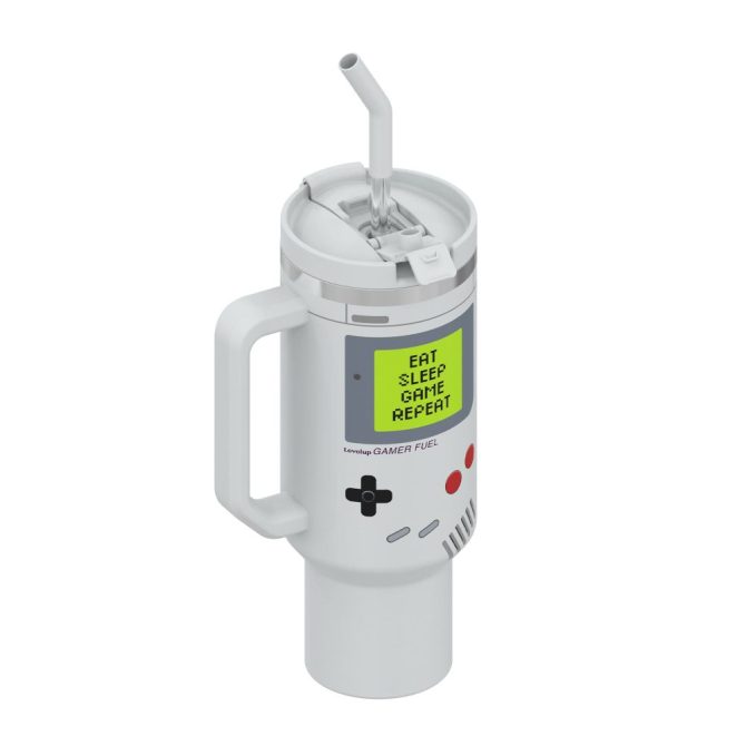 Gamer Boy Custom Stanley Quencher 40Oz Stainless Steel Tumbler - Image 7