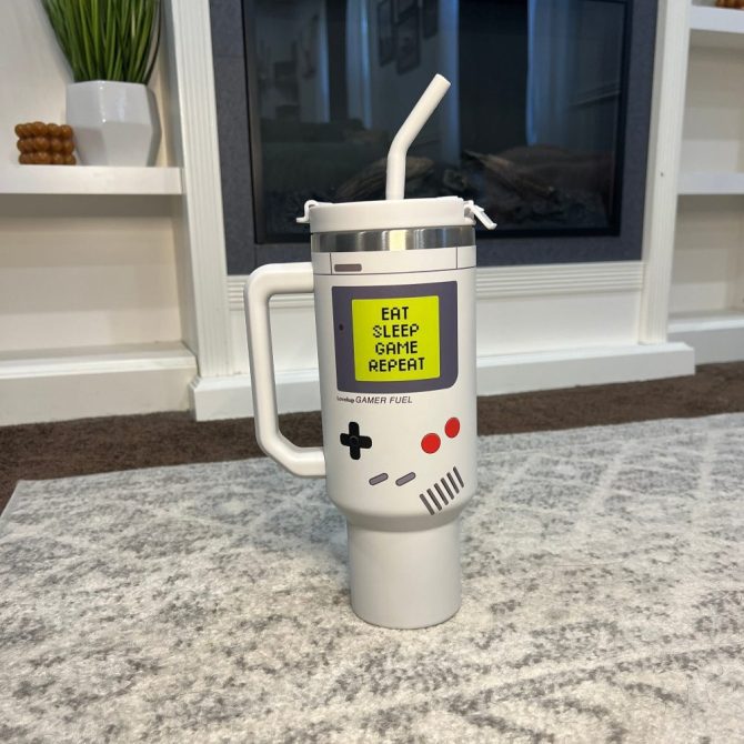 Gamer Boy Custom Stanley Quencher 40Oz Stainless Steel Tumbler - Image 2