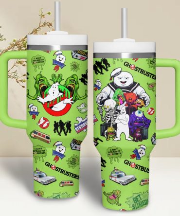 Ghostbusters Movies Custom Stanley Quencher 40Oz Stainless Steel