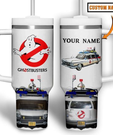 Ghostbusters Movies Custom Stanley Quencher 40Oz Stainless Steel Tumbler