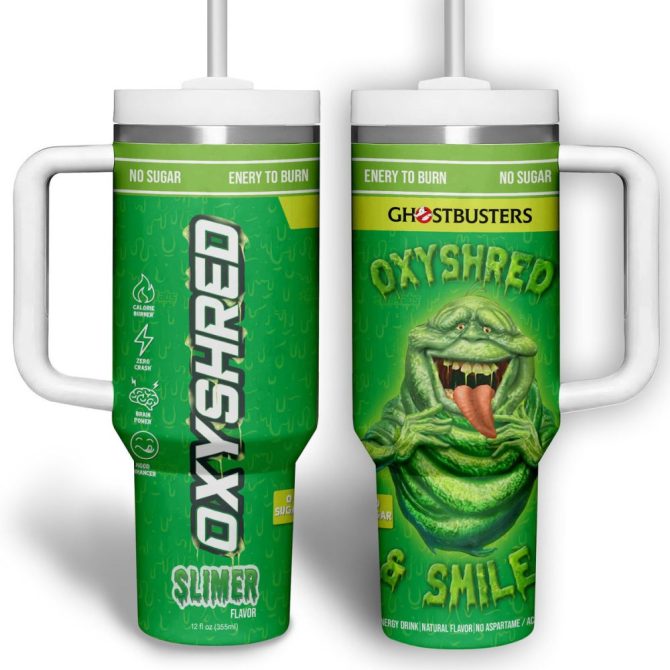 Ghostbusters Movies Custom Stanley Quencher 40Oz Stainless Steel Tumbler - Image 2
