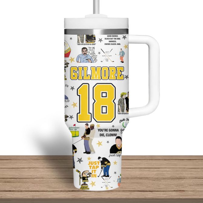 Gilmore Girls Movies Custom Stanley Quencher 40Oz Stainless Steel Tumbler - Image 4
