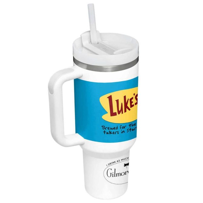 Gilmore Girls Tv Series Custom Stanley Quencher 40Oz Stainless Steel Tumbler - Image 2