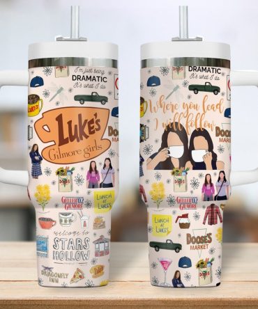 Gilmore Girls Tv Series Custom Stanley Quencher 40Oz Stainless Steel Tumbler