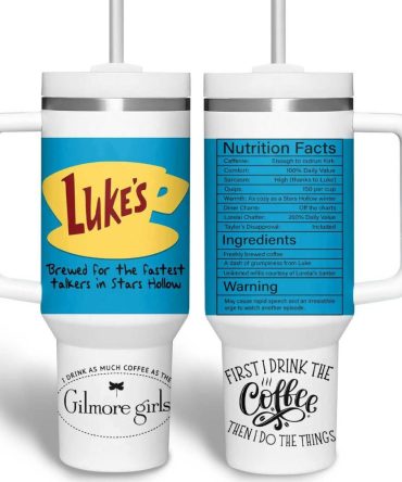 Gilmore Girls Tv Series Custom Stanley Quencher 40Oz Stainless Steel Tumbler