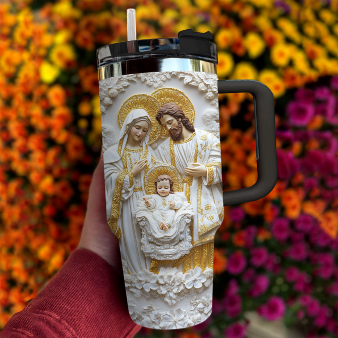 God Of Custom Stanley Quencher 40Oz Stainless Steel Tumbler With Handle - Image 2