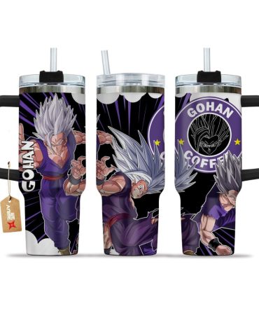 Gohan Beast Dragon Ball Z Anime Custom Stanley Quencher 40Oz Stainless Steel Tumbler