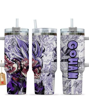 Gohan Beast Dragon Ball Z Anime Custom Stanley Quencher 40Oz Stainless Steel Tumbler
