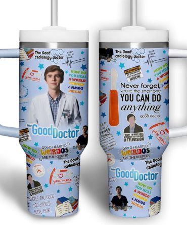 Good Doctor Movies Custom Stanley Quencher 40Oz Stainless Steel Tumbler