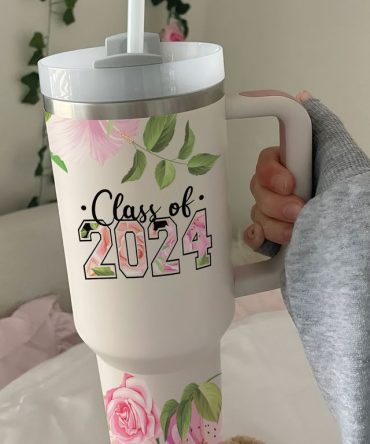 Graduation Custom Stanley Quencher 40Oz Stainless Steel Tumbler