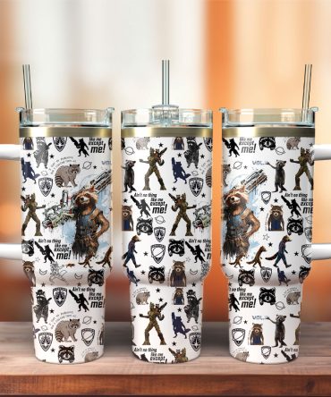 Guardians Of The Galaxy Movies Custom Stanley Quencher 40Oz Stainless Steel Tumbler With Handle