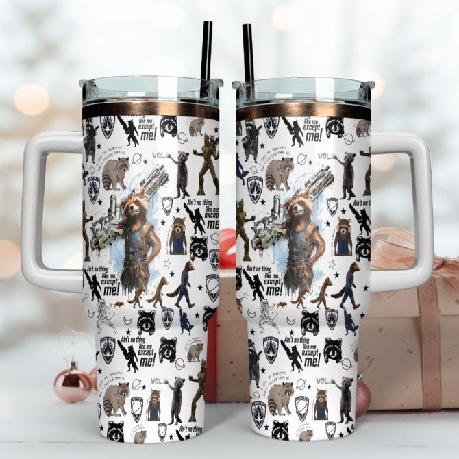 Guardians Of The Galaxy Movies Custom Stanley Quencher 40Oz Stainless Steel Tumbler With Handle - Image 4