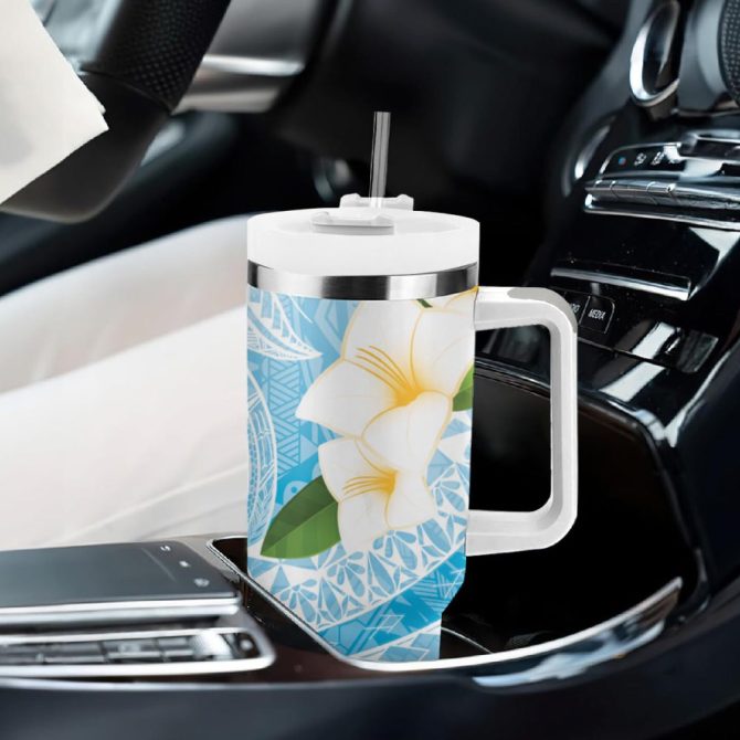 Guasali Flowers Custom Stanley Quencher 40Oz Stainless Steel Tumbler - Image 9