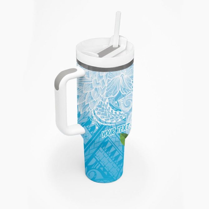 Guasali Flowers Custom Stanley Quencher 40Oz Stainless Steel Tumbler - Image 3