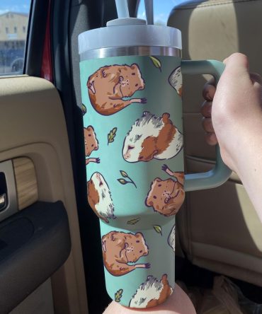 Guinea Pig Custom Stanley Quencher 40Oz Stainless Steel Tumbler