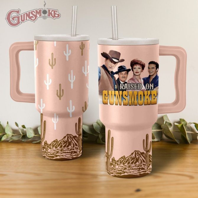 Gunsmoke Tv Series Custom Stanley Quencher 40Oz Stainless Steel