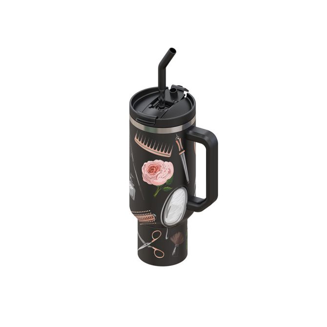 Hair Boss Custom Stanley Quencher 40Oz Stainless Steel Tumbler - Image 3