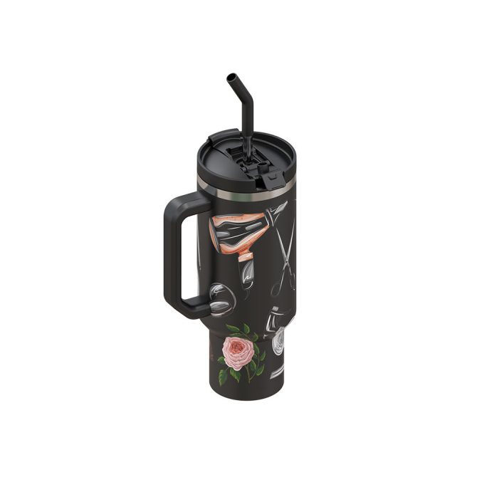 Hair Boss Custom Stanley Quencher 40Oz Stainless Steel Tumbler - Image 5