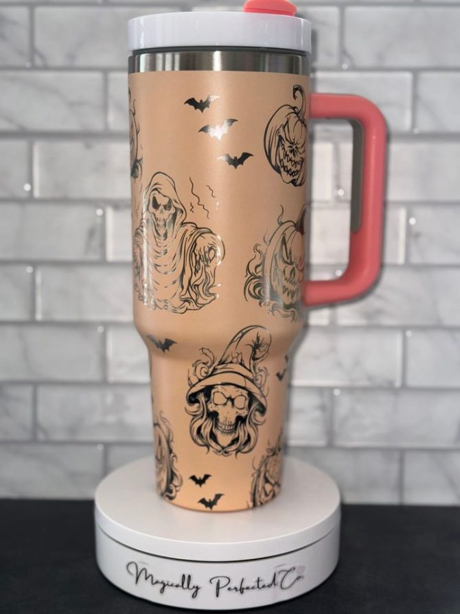 Halloween Custom Stanley Quencher 40Oz Stainless Steel Tumbler - Image 7