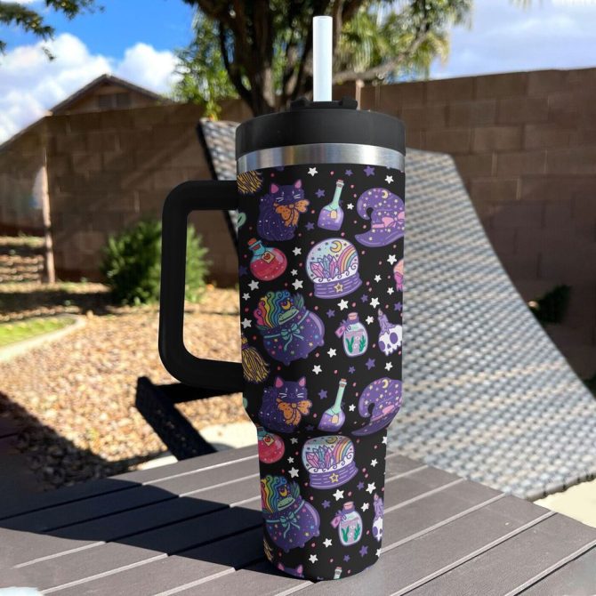 Halloween Custom Stanley Quencher 40Oz Stainless Steel Tumbler