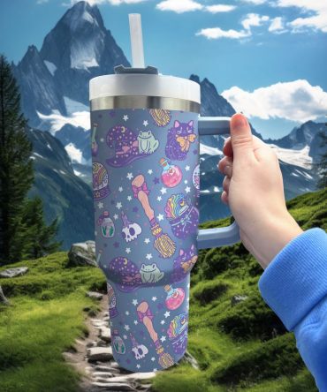Halloween Custom Stanley Quencher 40Oz Stainless Steel Tumbler