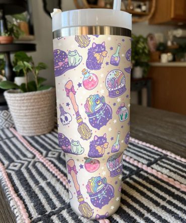 Halloween Custom Stanley Quencher 40Oz Stainless Steel Tumbler