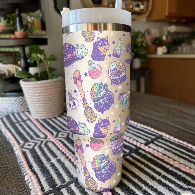 Halloween Custom Stanley Quencher 40Oz Stainless Steel Tumbler