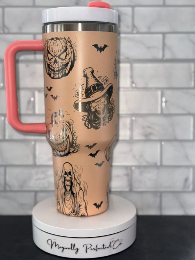 Halloween Custom Stanley Quencher 40Oz Stainless Steel Tumbler - Image 2