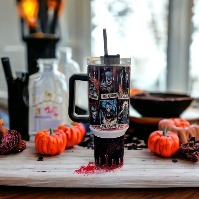 Halloween Custom Stanley Quencher 40Oz Stainless Steel Tumbler