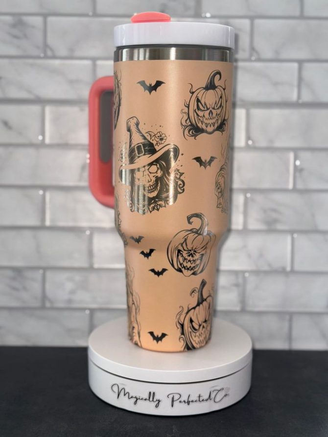 Halloween Custom Stanley Quencher 40Oz Stainless Steel Tumbler - Image 5