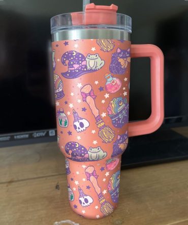 Halloween Custom Stanley Quencher 40Oz Stainless Steel Tumbler