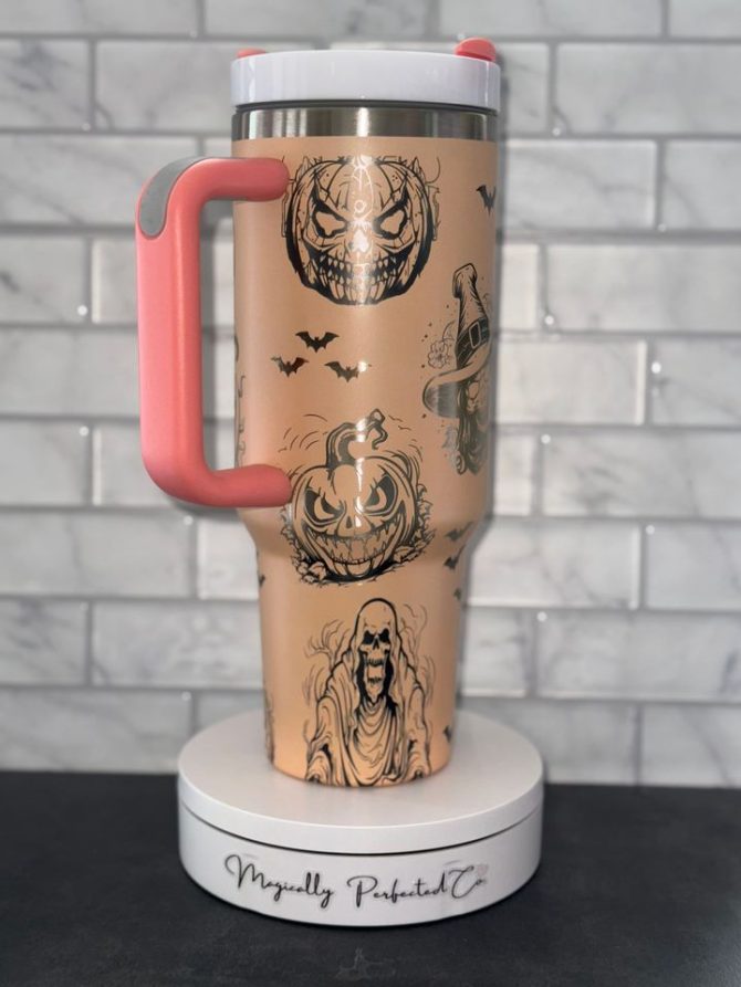 Halloween Custom Stanley Quencher 40Oz Stainless Steel Tumbler - Image 4