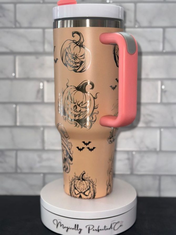 Halloween Custom Stanley Quencher 40Oz Stainless Steel Tumbler - Image 6