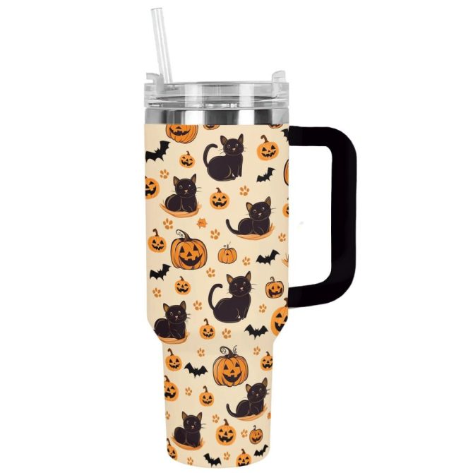 Halloween Magic Custom Stanley Quencher 40Oz Stainless Steel Tumbler With Handle - Image 11