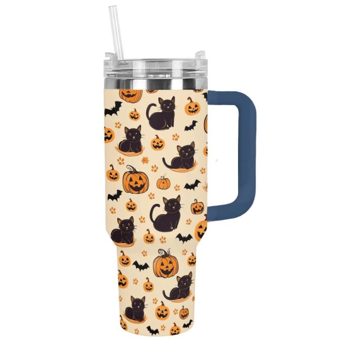 Halloween Magic Custom Stanley Quencher 40Oz Stainless Steel Tumbler With Handle - Image 13