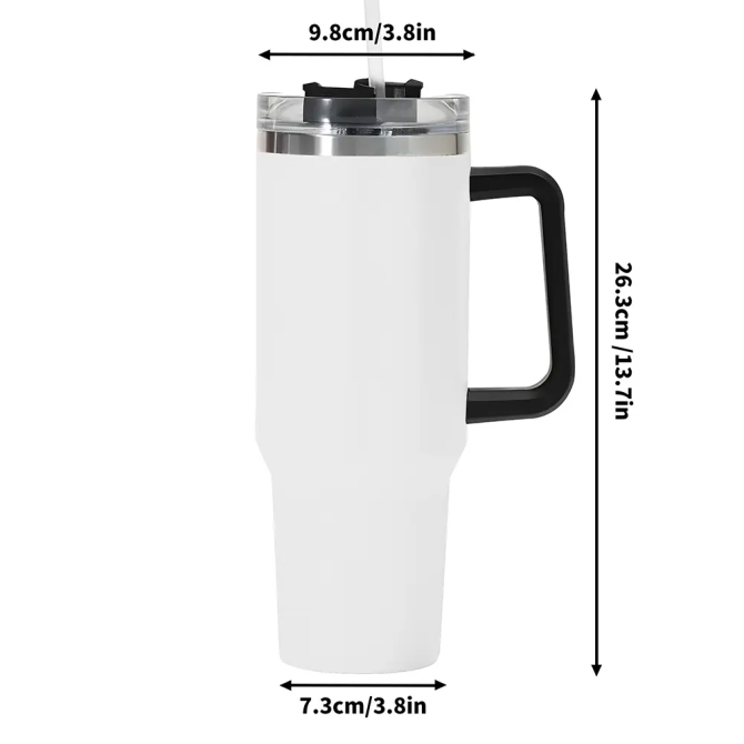 Halloween Spooky Custom Stanley Quencher 40Oz Stainless Steel Tumbler With Handle - Image 6