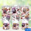 Halloween Stitch Disney Cartoon Custom Stanley Quencher 40Oz Stainless Steel Tumbler With Handle