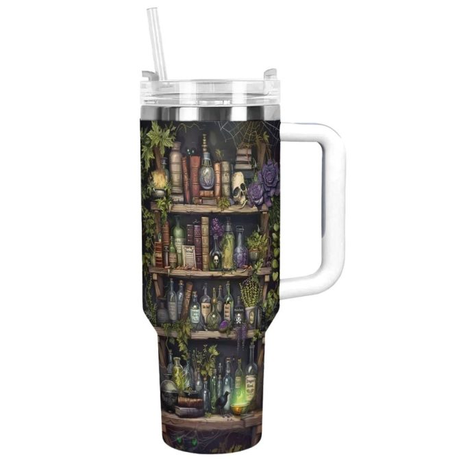 Halloween Witch #8217;S Potion Custom Stanley Quencher 40Oz Stainless Steel Tumbler With Handle - Image 13
