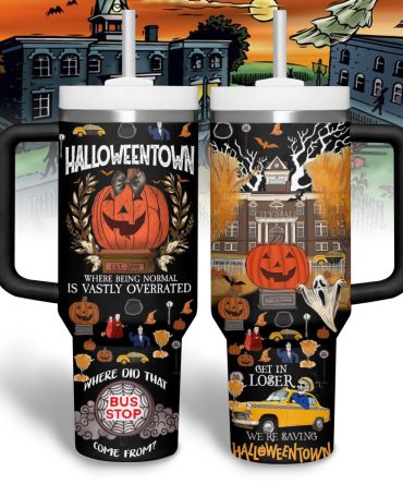 Halloweentown Tv Series Custom Stanley Quencher 40Oz Stainless Steel Tumbler