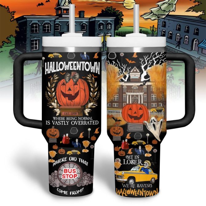 Halloweentown Tv Series Custom Stanley Quencher 40Oz Stainless Steel Tumbler