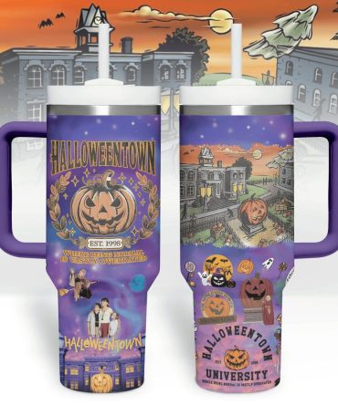 Halloweentown Tv Series Custom Stanley Quencher 40Oz Stainless Steel Tumbler With Handle