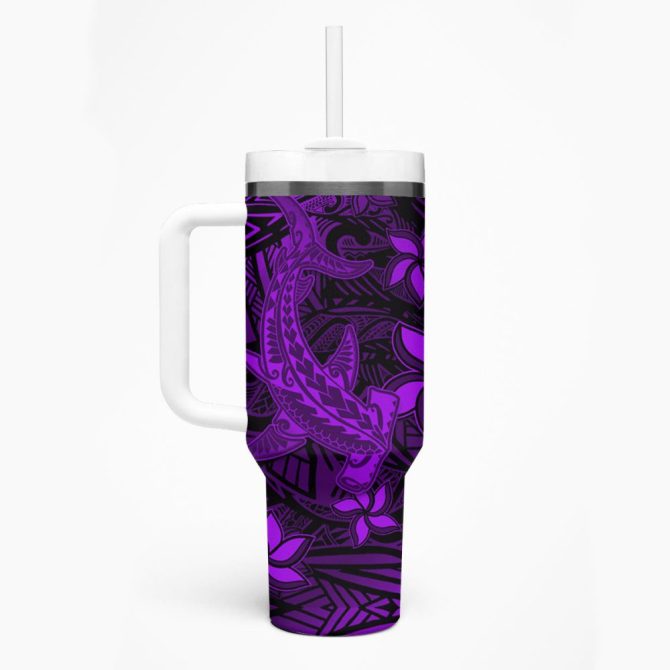 Hammerhead Shark Custom Stanley Quencher 40Oz Stainless Steel Tumbler - Image 2